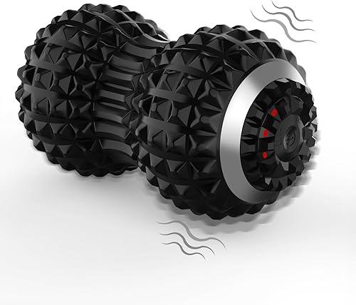 Uppye Pelota de masaje vibratoria para aliviar el dolor, pelota de movilidad para terapia física y recuperación de entrenamiento, herramientas de