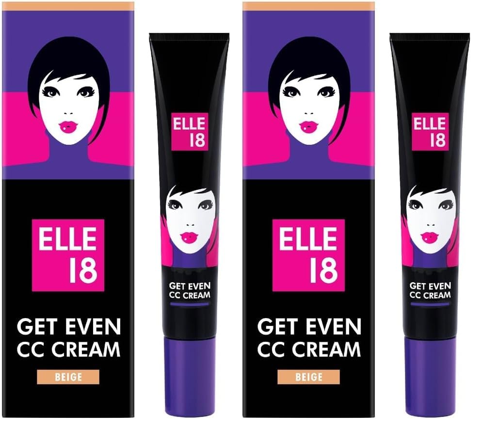Image of Elle18 GetEven CC Cream Beige 18gm (Pack of 2)
