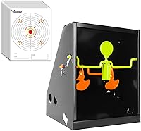 Vista 1 de Highwild BB Trap - Objetivo de reajuste del colector de pellets (solo Airgun) con 10 objetivos de papel de 7 x 9 pulgadas y 3 blancos giratorios