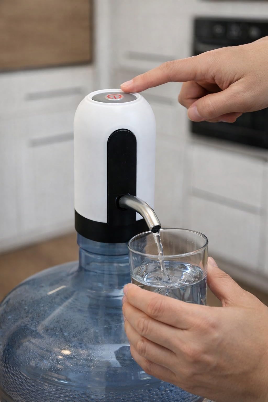Habib Automatic Wireless Water Can Dispenser Pump for 20 Litre Bottle Can, with Low Noise & High Efficiency-image-0