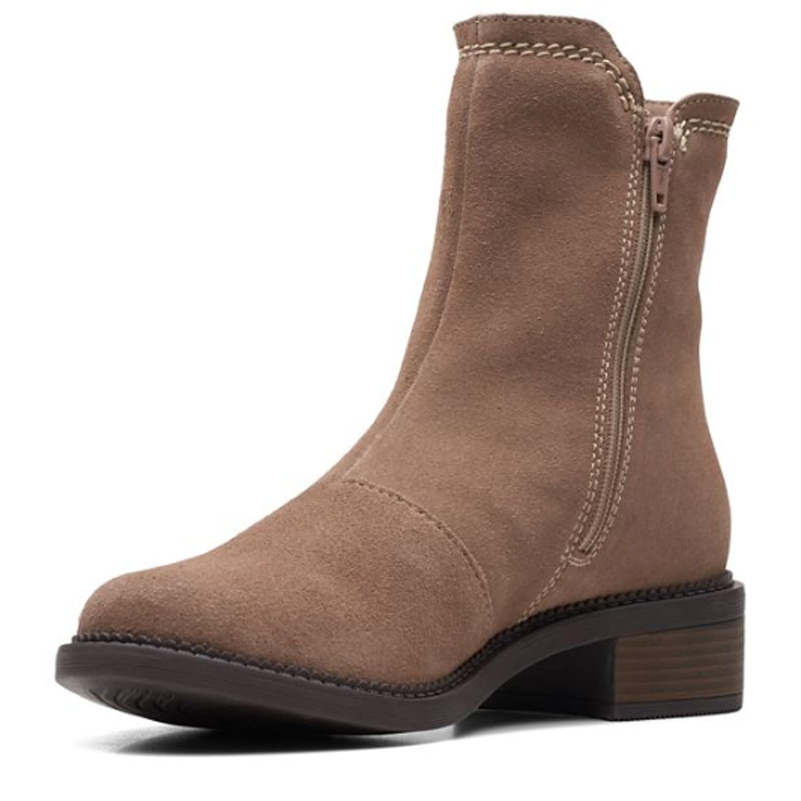 Clarks Cremallera Maye, Bota Moderna Mujer