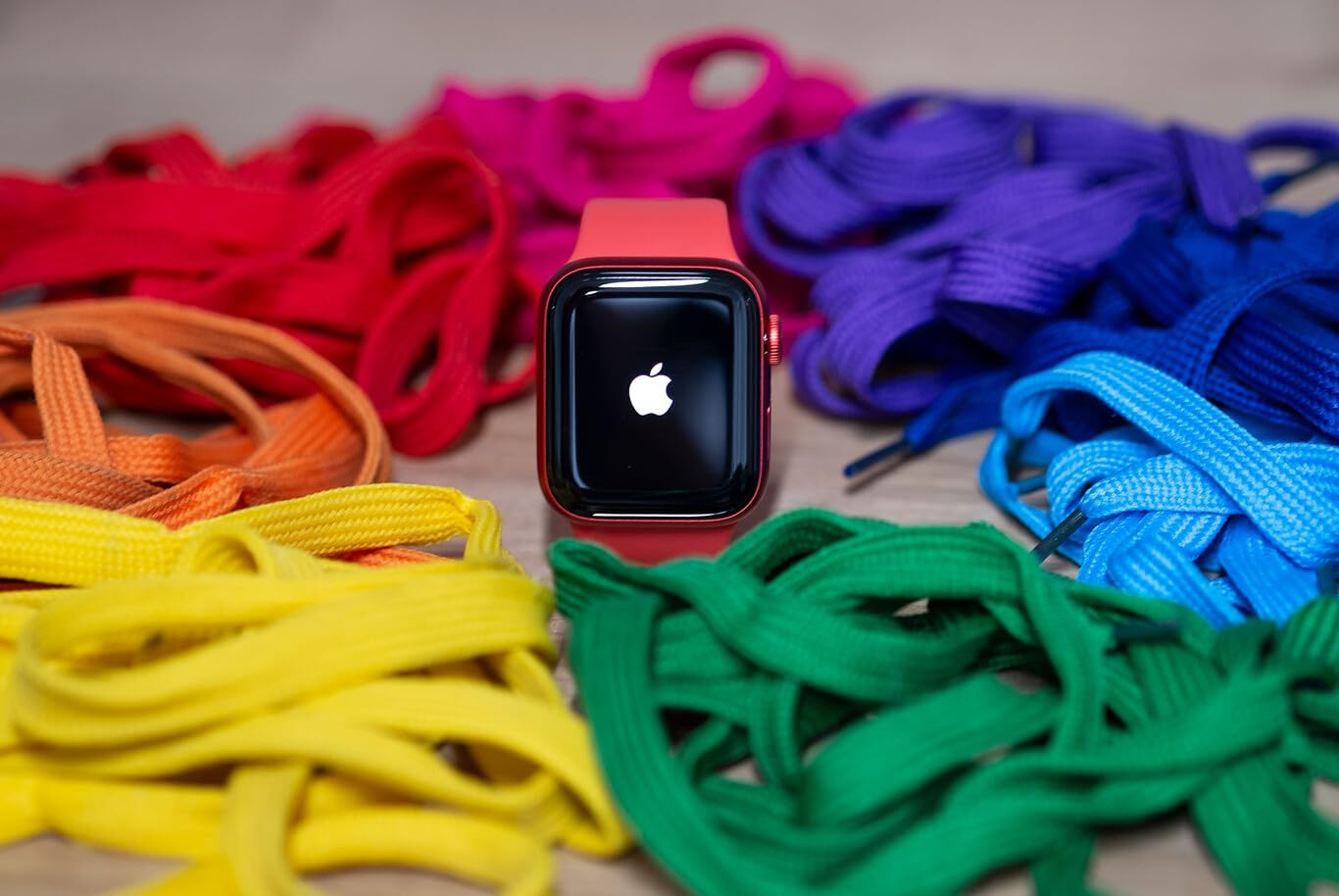 Amazon.com: Apple Watch Series 6 (GPS, 44mm) - Red Aluminum Case 