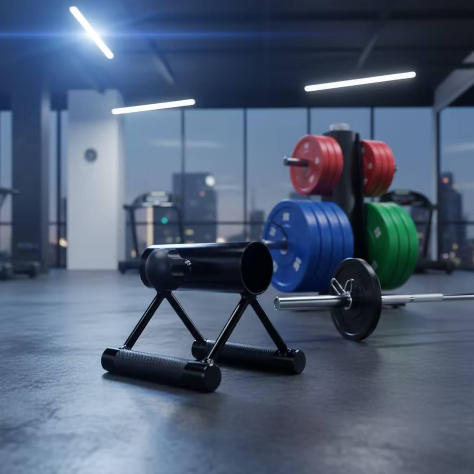Maniglia Asta a T Rematore Alta Resistenza Attacco Asta Salvaspazio Accessorio da Palestra per Appassionati di Fitness, Atleti