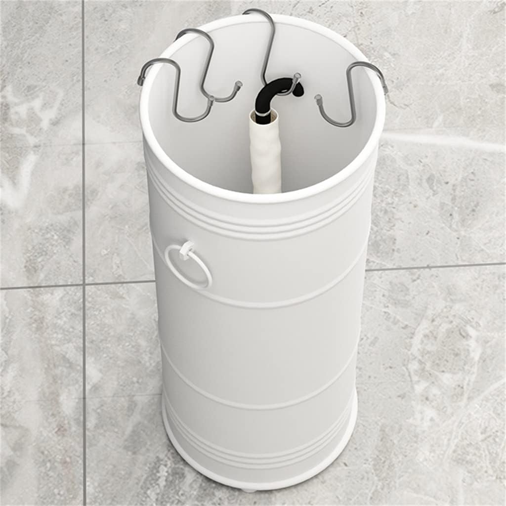 Iron Umbrella Rack Nordic Beach Umbrella Storage Rack Hotel Lobby Balcony Office Umbrella Bucket Rain Gear(E)