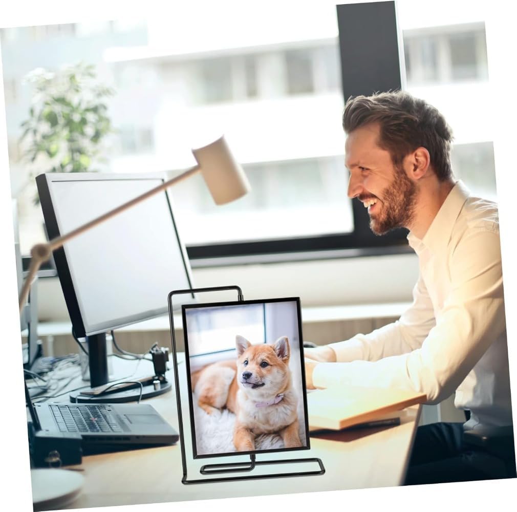 フォトフレーム 八角フォトフレーム Ｌ （ フォトスタンド 写真立て 壁掛け 置き型 卓上 おしゃれ アンティーク レトロ フォト 写真 フレーム  スタンド ）【 ゴールド 】 金属回転フォトフレーム 装飾額縁 フレーム 8x10 額縁ワイヤー ヴィンテージフォトフレーム 立ち額縁 卓上額縁 家庭用フォトフレ