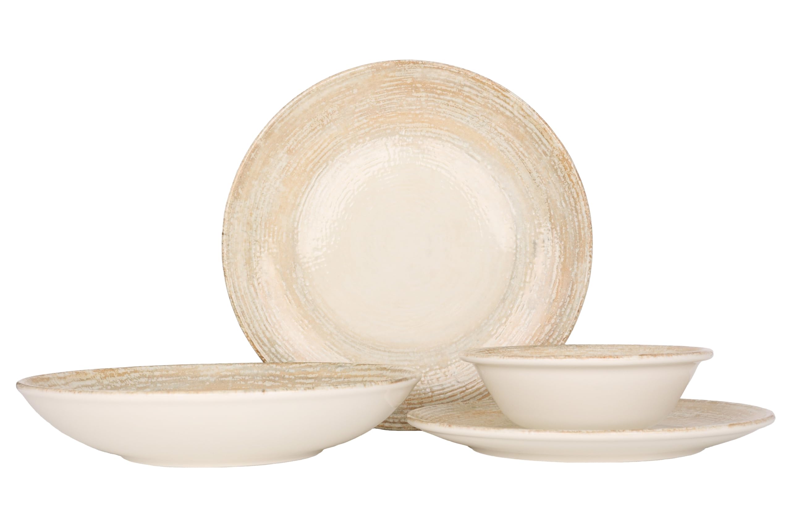 Bonna Zestaw obiadowy - Patera - 24 sztuki - 6 Osób - Porcelana