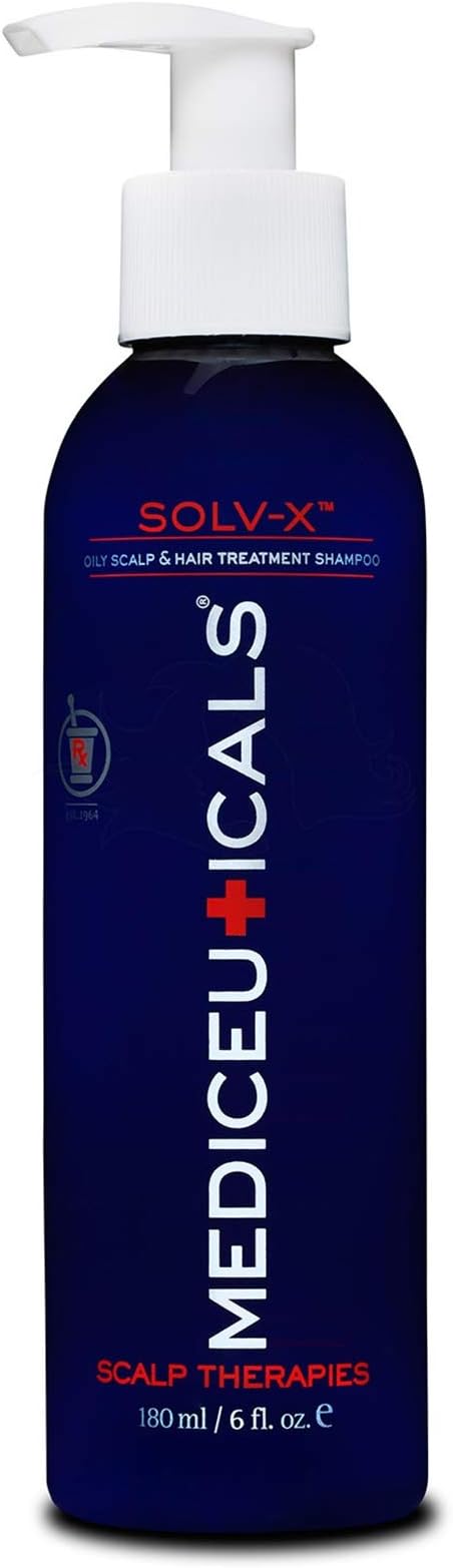 Therapro Mediceuticals Solv-X Oily Scalp & Hair Treatment Shampoo - 33.8 oz / liter