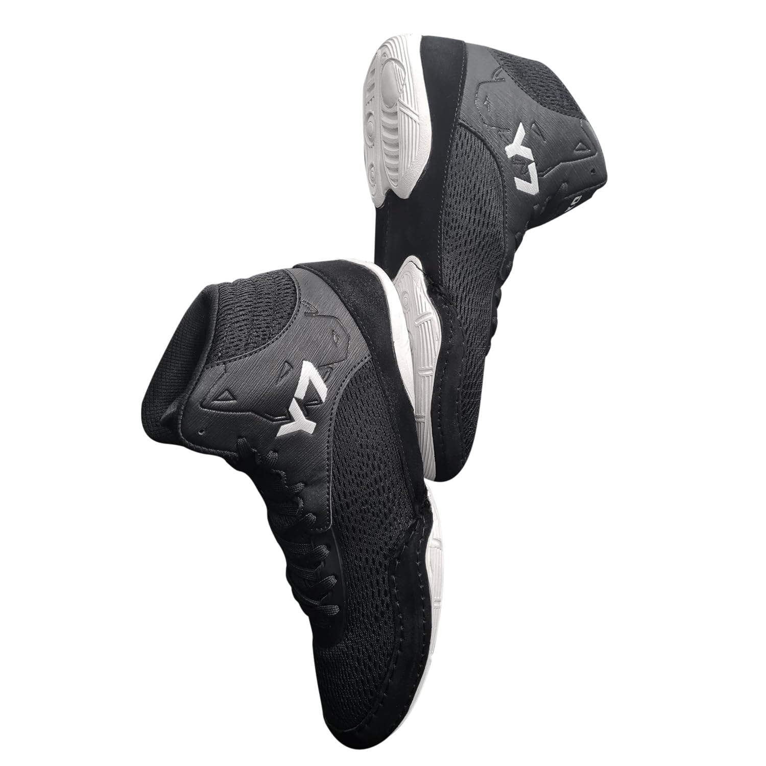 FOX-FIGHT Y7 Kampfsport Schuhe | Ringerschuhe | für Damen und Herren | Atmungsaktiv Flexibel | Wildleder | Athletik Fitnesschuhe