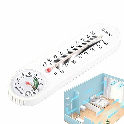 Miniatura 6 de Dispositivo de seguimiento de temperatura interior 2 en 1, medidor de temperatura interior, termómetro ambiental Sensor de temperatura ambiente
