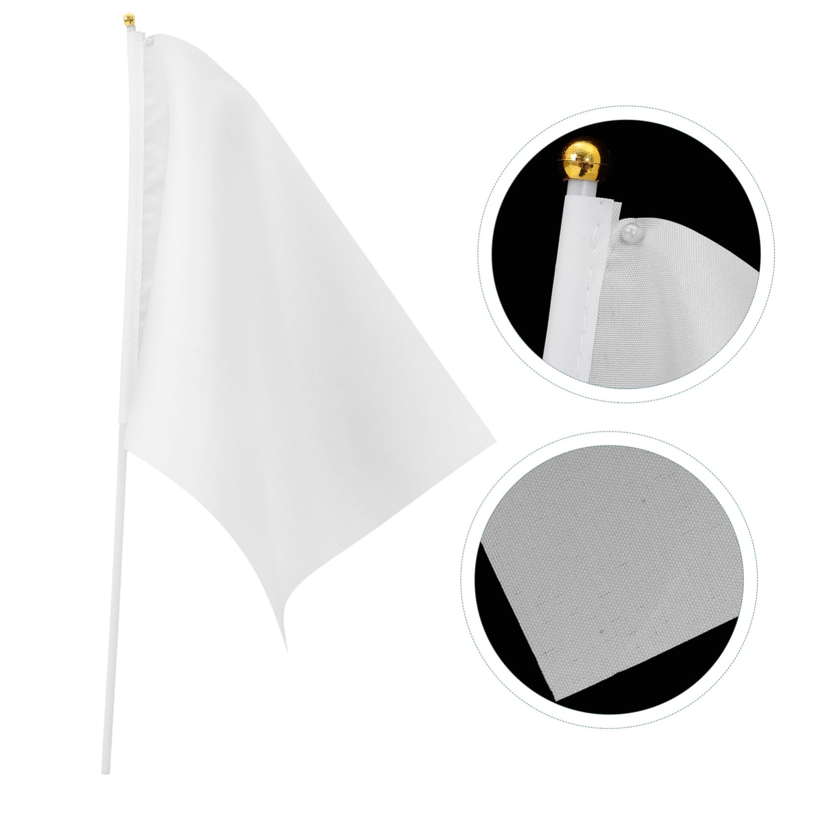 HANABASS 60piezas Bandera De Mano Para Bandera De Animación y De Para Deportivos y Celebraciones