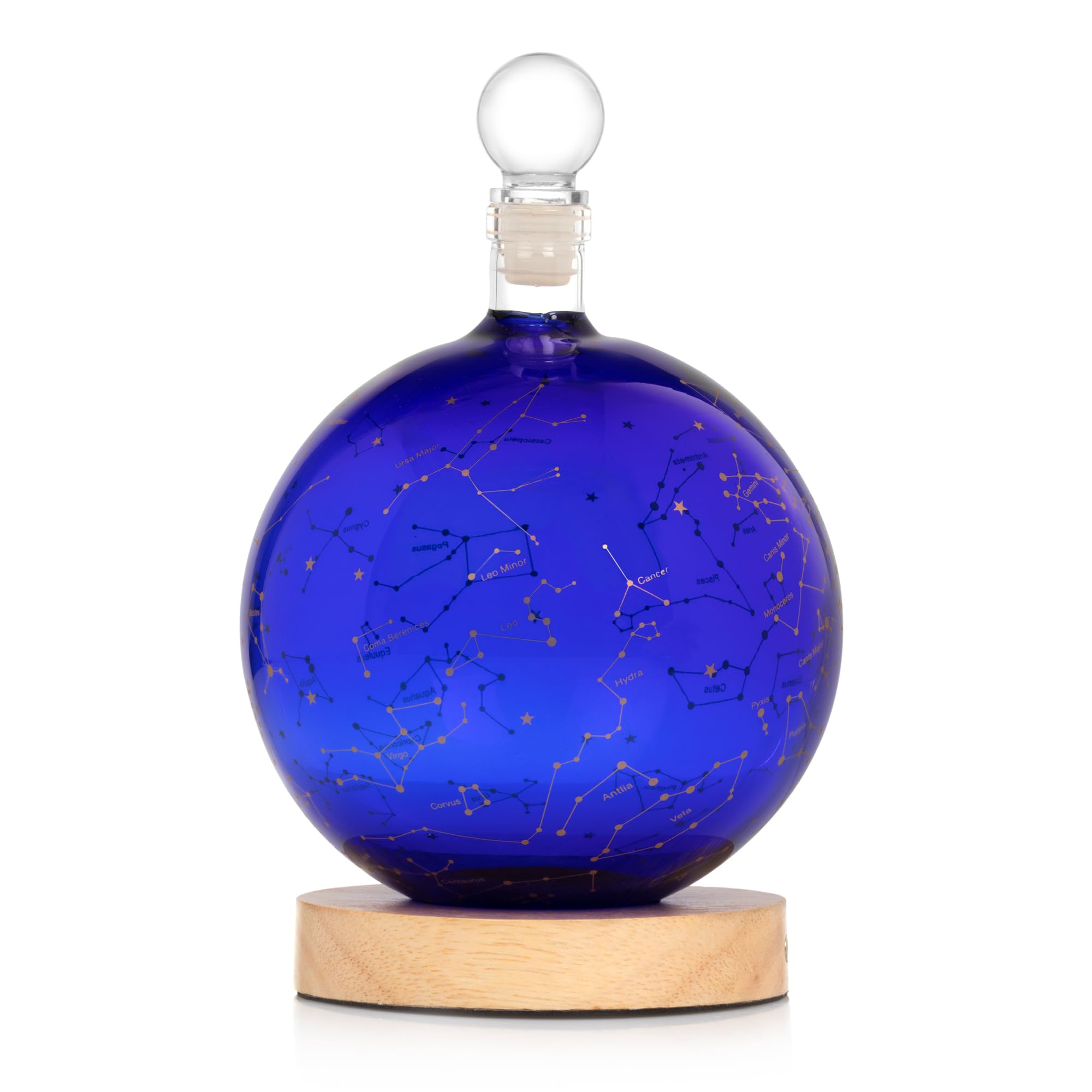 Carafe à décanter globe lumineux avec LED changeante de couleur