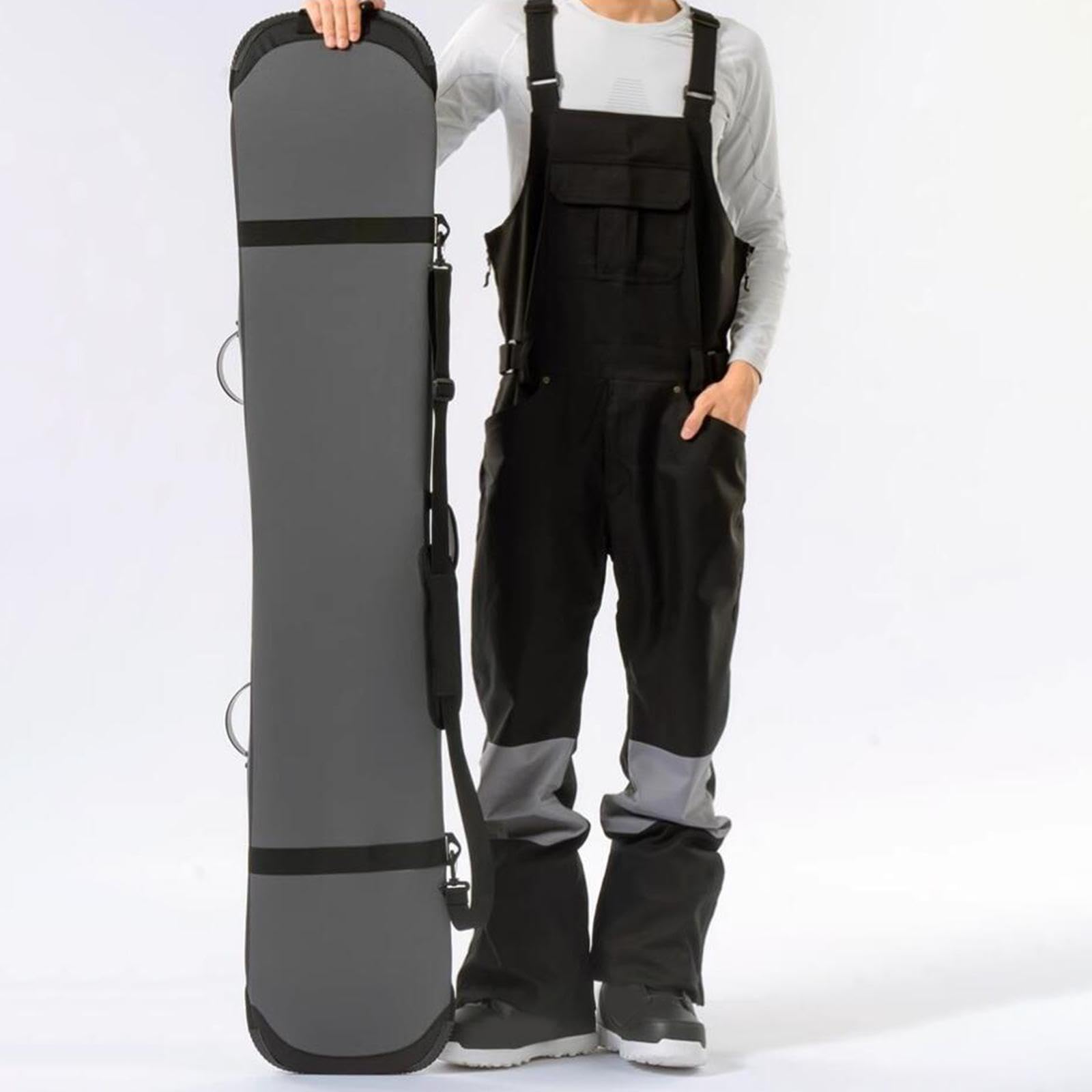 rockible Housse Snowboard Pochette de Transport Protection Couverture Universelle Neoprène Sangle Épaule Adaptée Au Ski Hommes Femmes