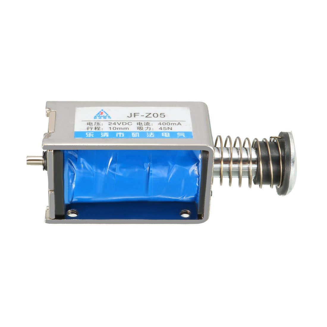 Amazon.com: uxcell DC 24V 45N 10mm Stroke Pull Push Type Open