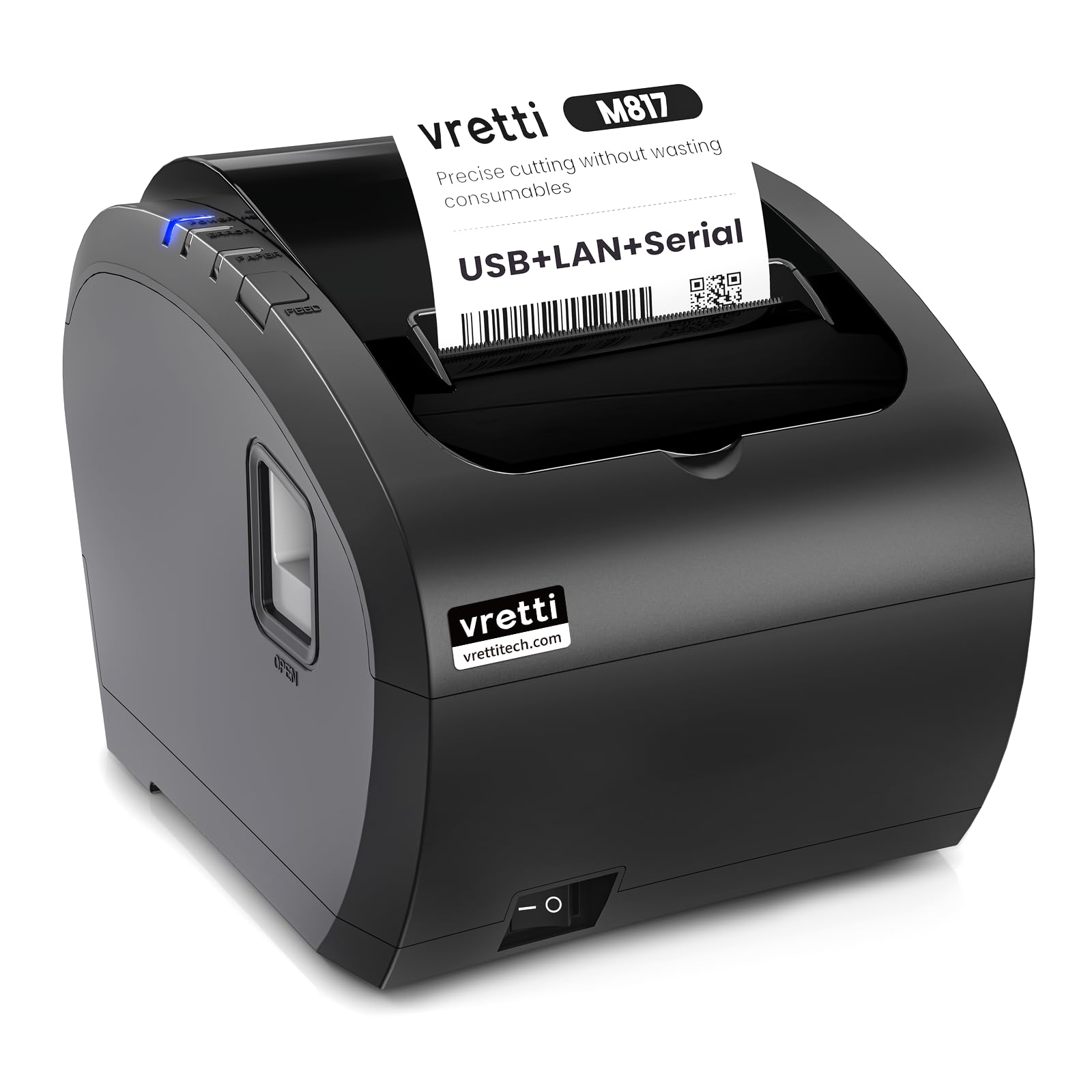 Imprimante thermique vretti ticket de caisse 80mm USB - 8
