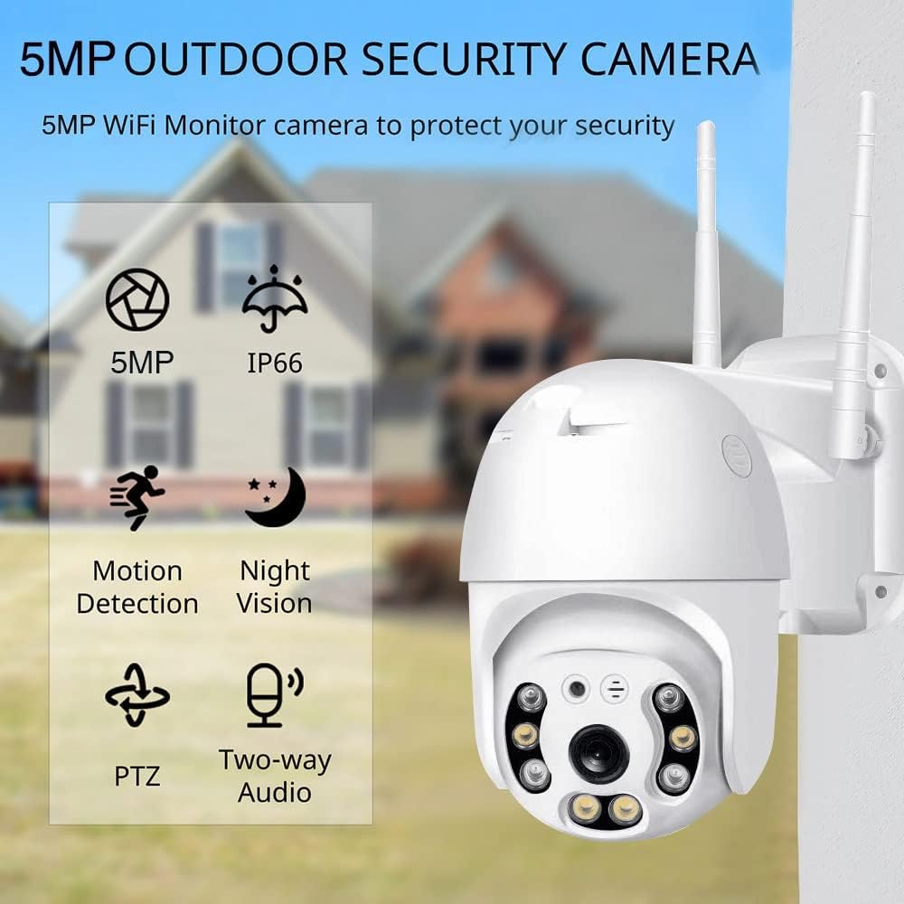 Dr Vision 5MP WiFi Security Camera - 360° PTZ -2 Dr Vision 5MP WiFi Security Camera - 360° PTZ -2