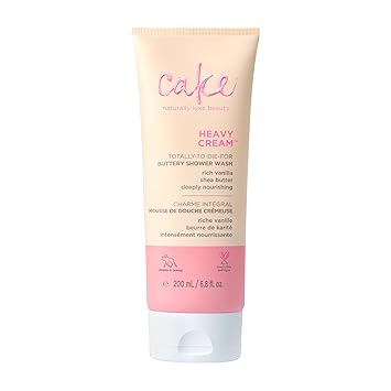 Cake Beauty Heavy Cream Buttery Shower Wash (Froth), 7 Ounce