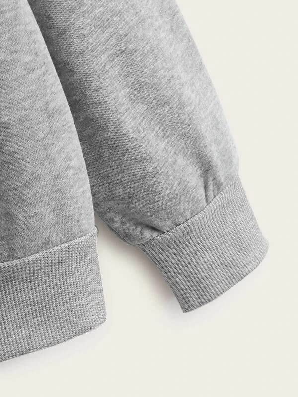 Image of Solid Zipper Hoodie for Womens