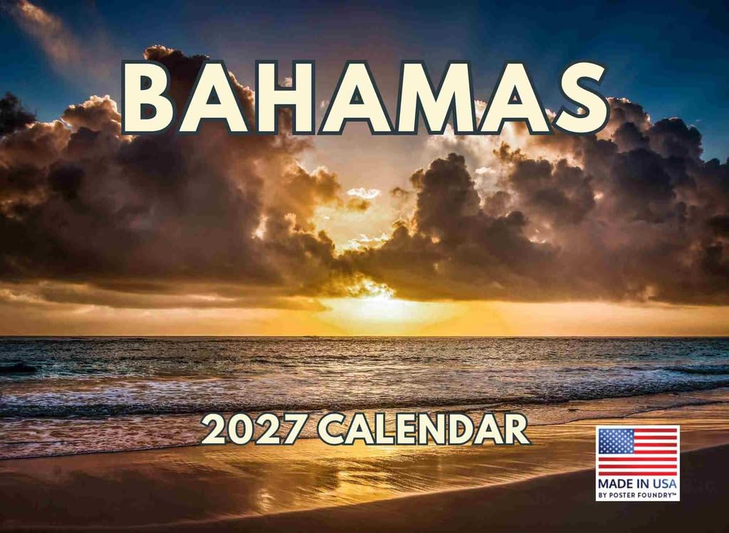 The Bahamas Calendar 2024 Wall Calander — image 1