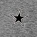 Antigua Men's Heather Black Dallas Cowboys Par 3 Polo