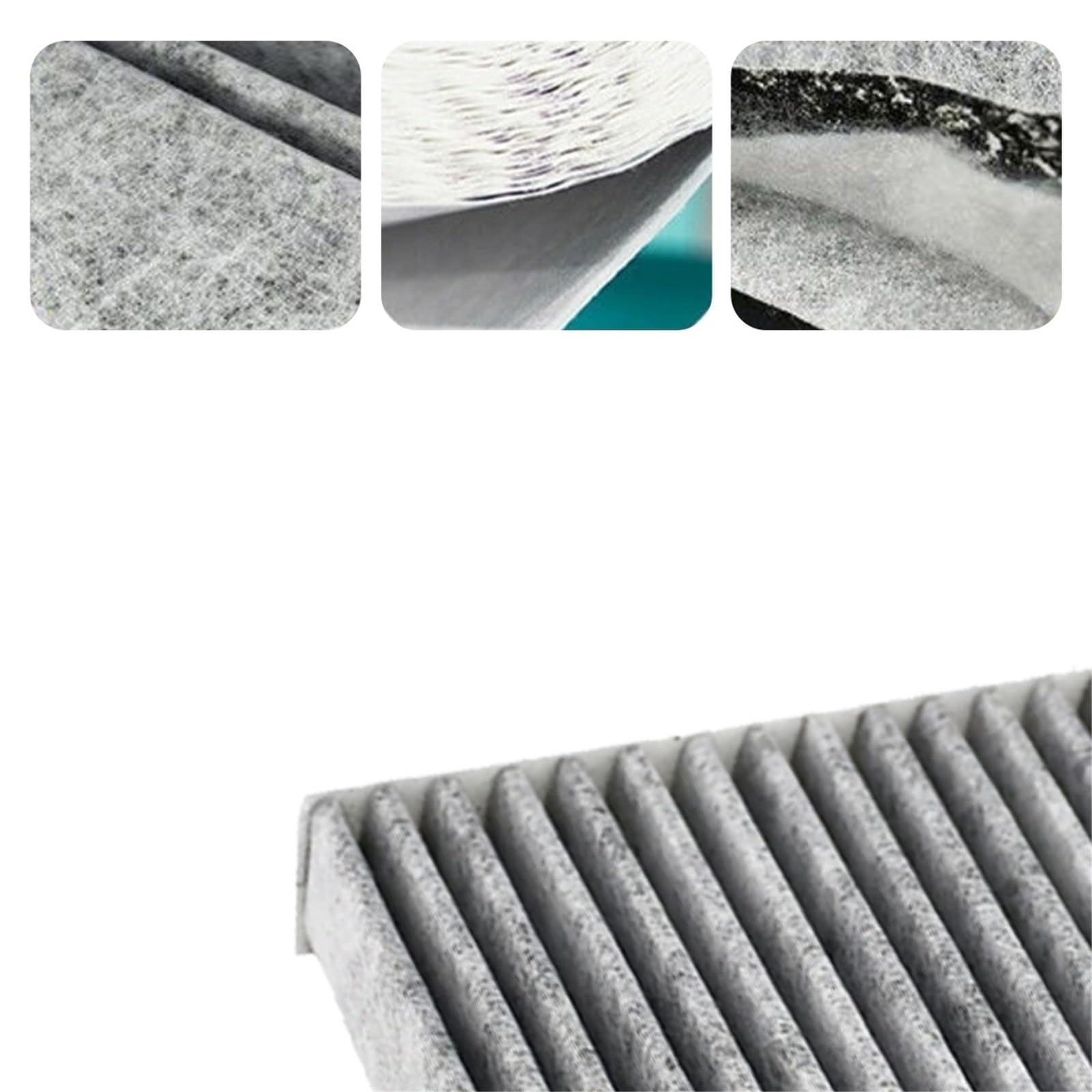 Filtro de aire de cabina Compatible con KIA Forte 2010-2013 filtros automáticos de cabina CF10709 08790-2E200 08790-2E200A 087902E200 97129-2E200 filtro de aire(10PCS)