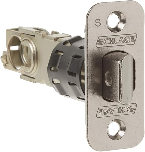 Miniatura 4 de Schlage FE285 CAM 619 FLA CAM LH - Juego de manijas para puerta de entrada con manija Flair y tirador exterior con agarre por la parte de abajo, con