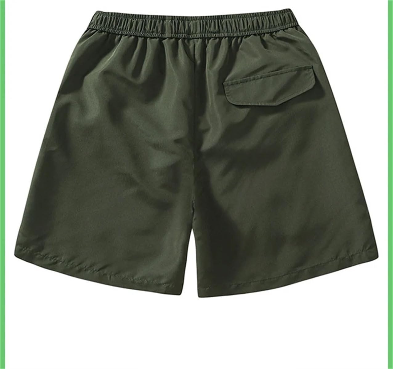 Men's Sports Shorts Elastic Waist Drawstring Big Pockets Workwear Hiking Party Short Pants
