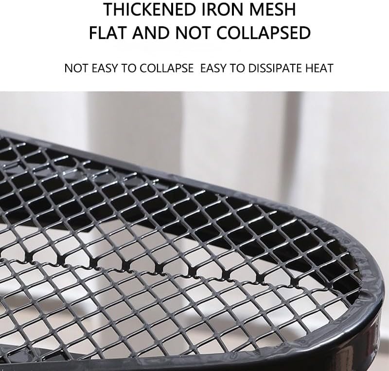 Miniatura 3 de Tabla de planchar de tamaño completo, tabla de planchar pequeña resistente con cubierta resistente al calor, soporte para planchar, no requiere