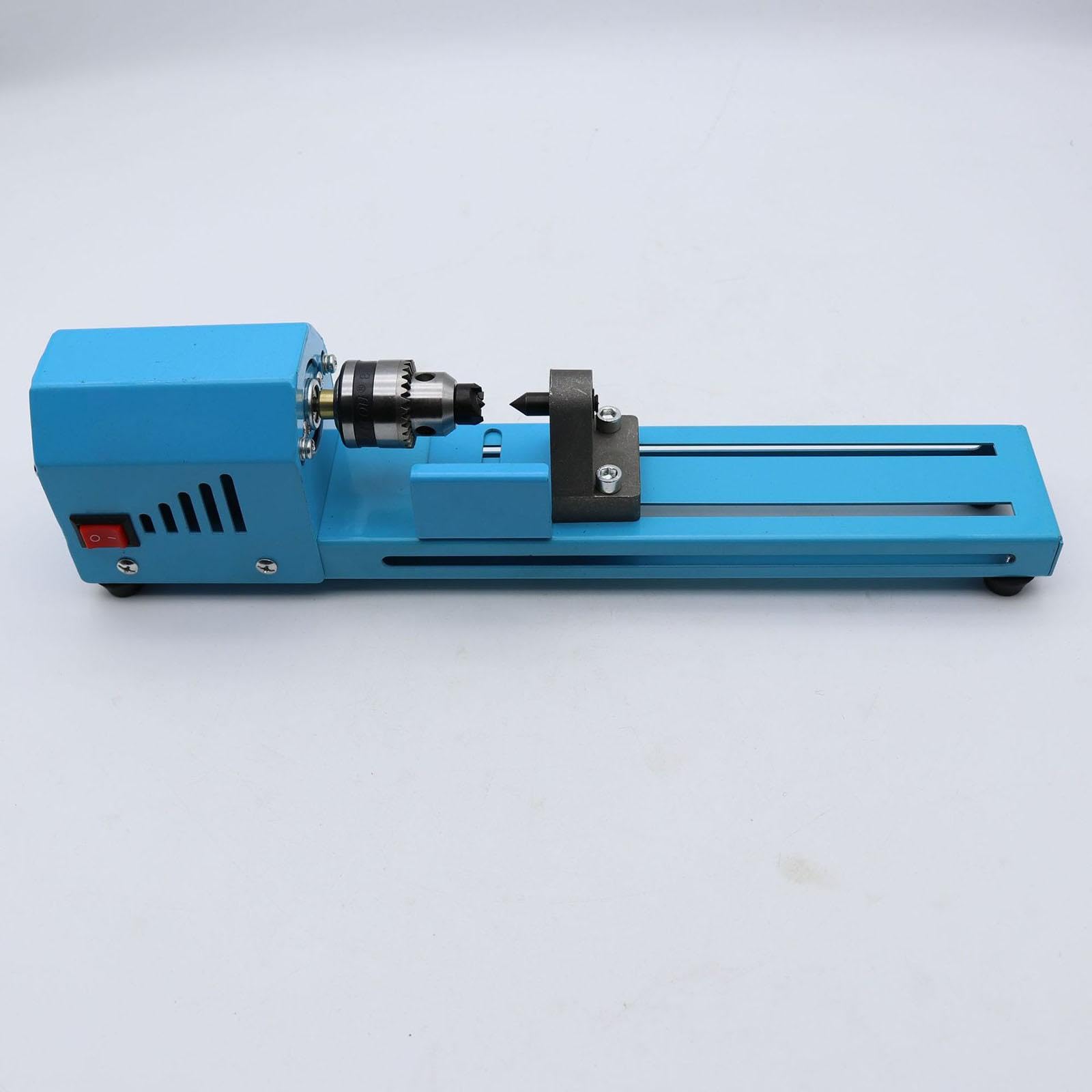Harilla Mini torno para bricolaje, carpintería, profesional, de, herramienta rotativa compacta, torno para de madera, manualidades, torneado