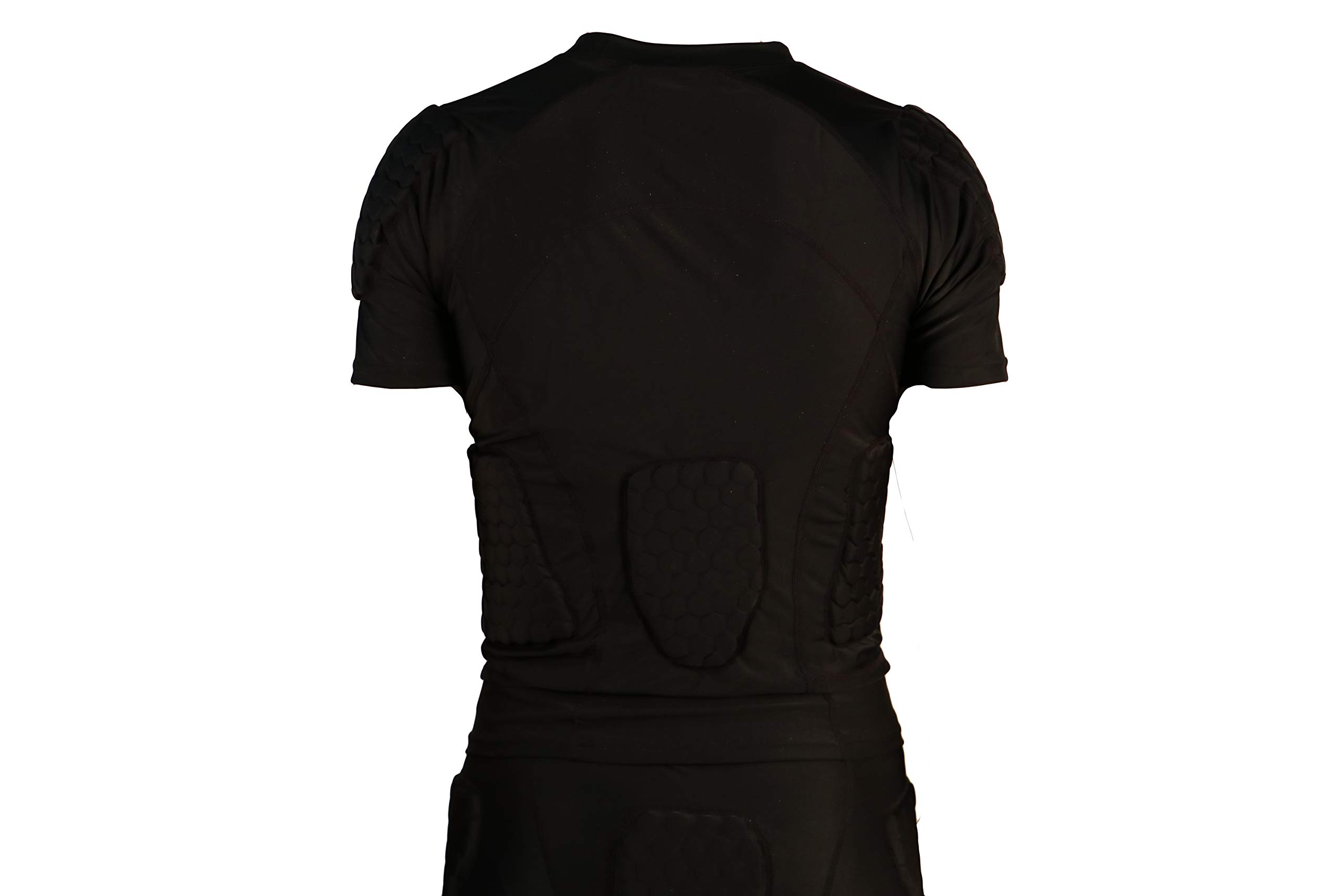 BARNETT FS-09 T-Shirt Manches Courtes de Compression, 4 pièces intégrées, Football américain