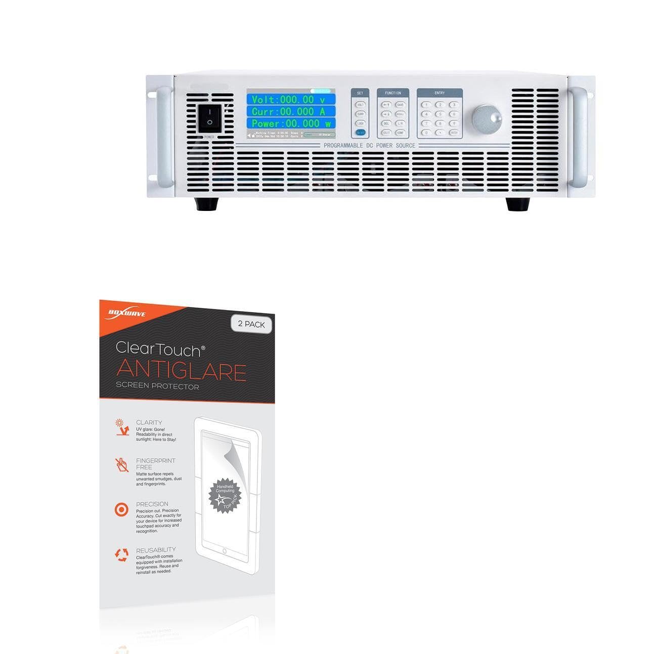 BoxWave Screen Protector Compatible with Owon OWP8015H - ClearTouch Anti-Glare (2-Pack), Anti-Fingerprint Matte Film Skin