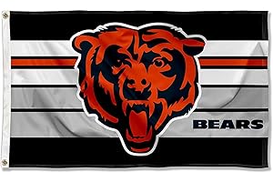 Chicago Bears Flag Outdoor 3x5 Ft Perfect for Outdoor Enthusiasts