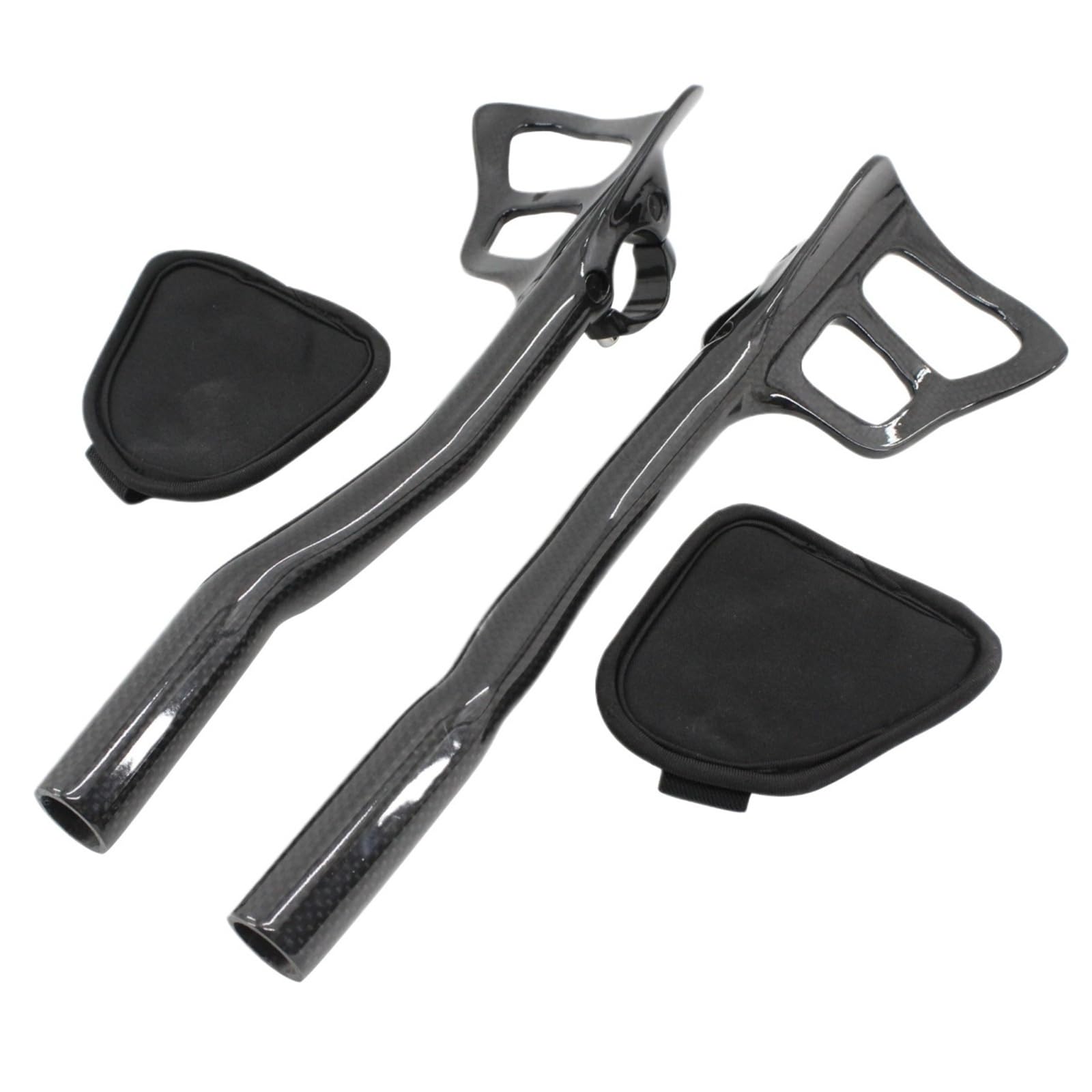 Prolunga for manubrio TT for bici da strada completamente in carbonio | Barra ausiliaria estesa, adatta all'uso nel ciclismo TT e triathlon