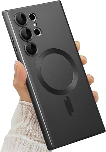 Miniatura 89 de Funda Magnética para Samsung Galaxy S25 Plus para Mujeres Hombres Niñas [Compatible con MagSafe] [Protector de Lente de Cámara] Mate Bonita Delgada