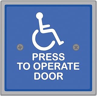 Handicap Door Access Switch, Push Button
