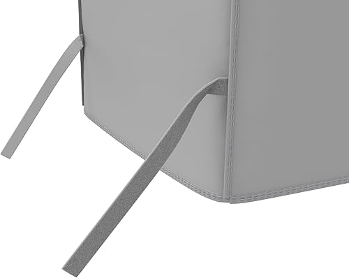 Vista 40 de Cubierta resistente para parrilla de gas impermeable de 52 pulgadas para parrilla de gas Weber Char-Broil Coleman, color beige Beige,Bandera