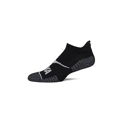 Hoka No Show Run Socks 3 Pack Quarter Length Socks Shoes Black/Black/Black