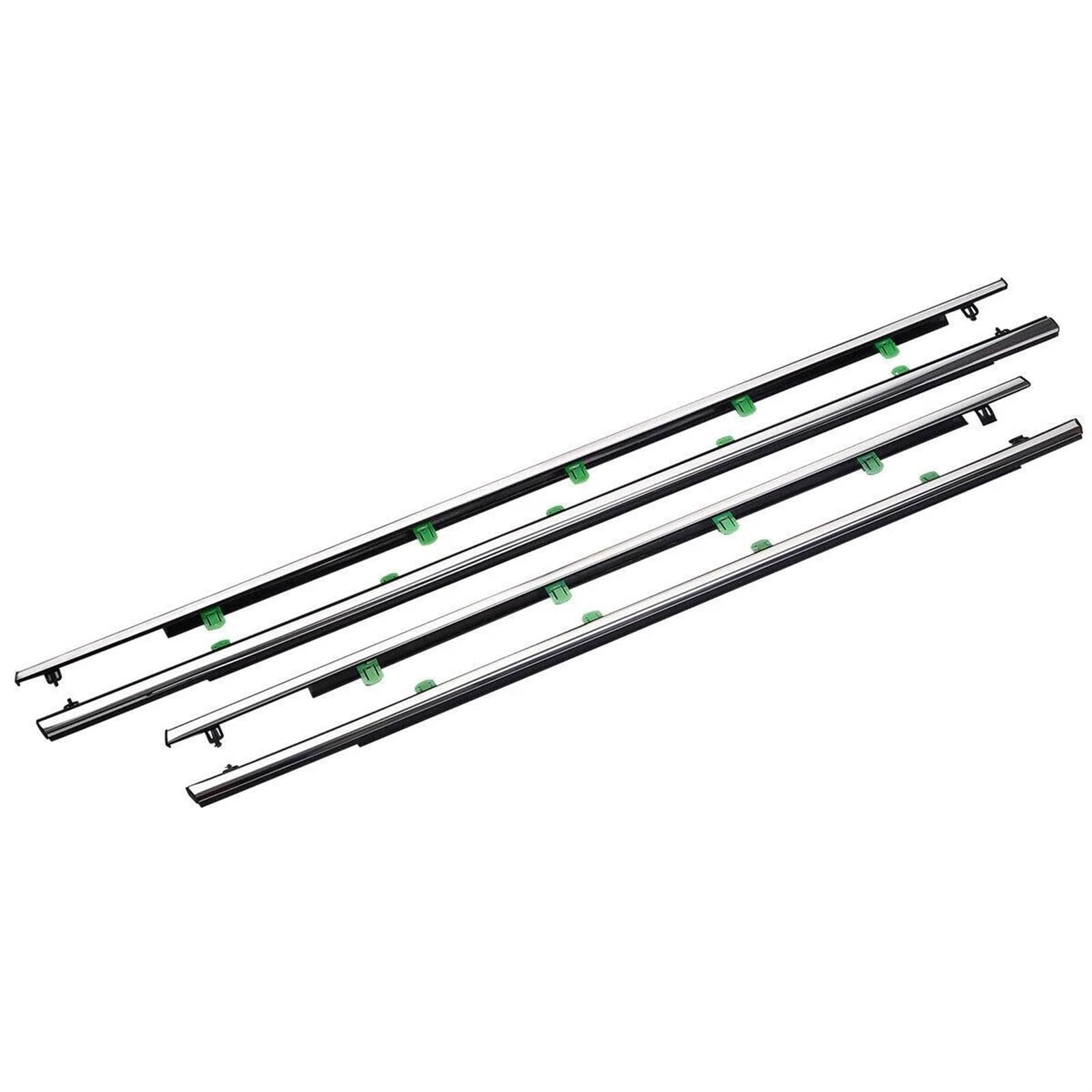 Protezione Portiera Auto 4PCS Auto Finestra Esterna Guarnizione In Gomma Striscia Di Pressione Impermeabile Cintura Di Tenuta Per CR-V Per CRV 2007-2010 2011