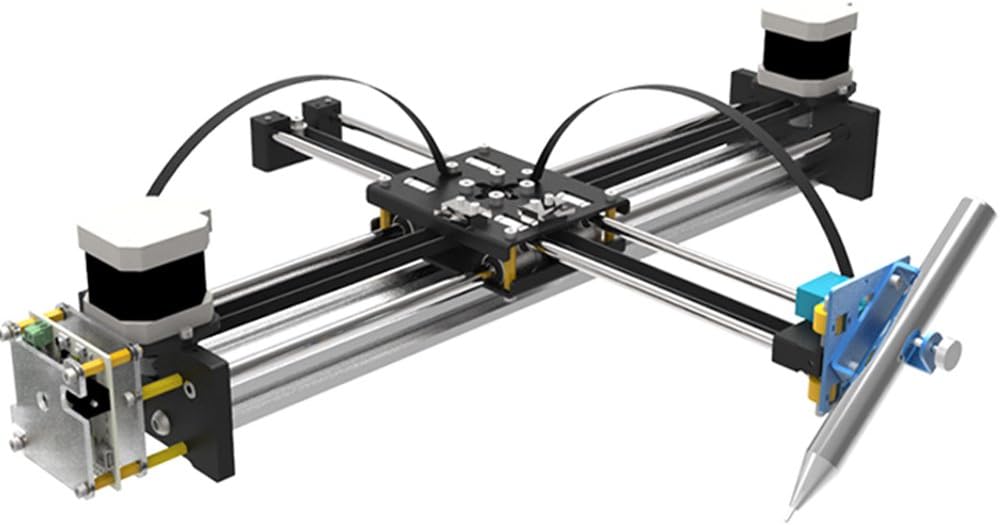Geek-Lab Assembled XY Plotter - Drawing Robotics - Painting/Writing Robot Kit - High-Precision - Corexy/Hbot Structure - Open Source for Maker/Geek