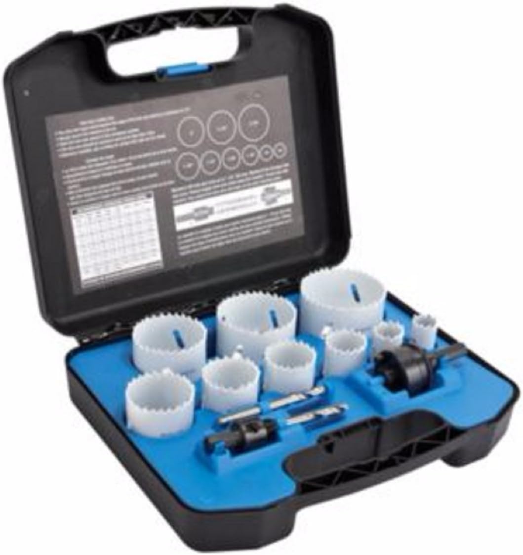 Mastercraft 13 Piece Plumbing and Electrical Hole Saw Kit Amazon.ca