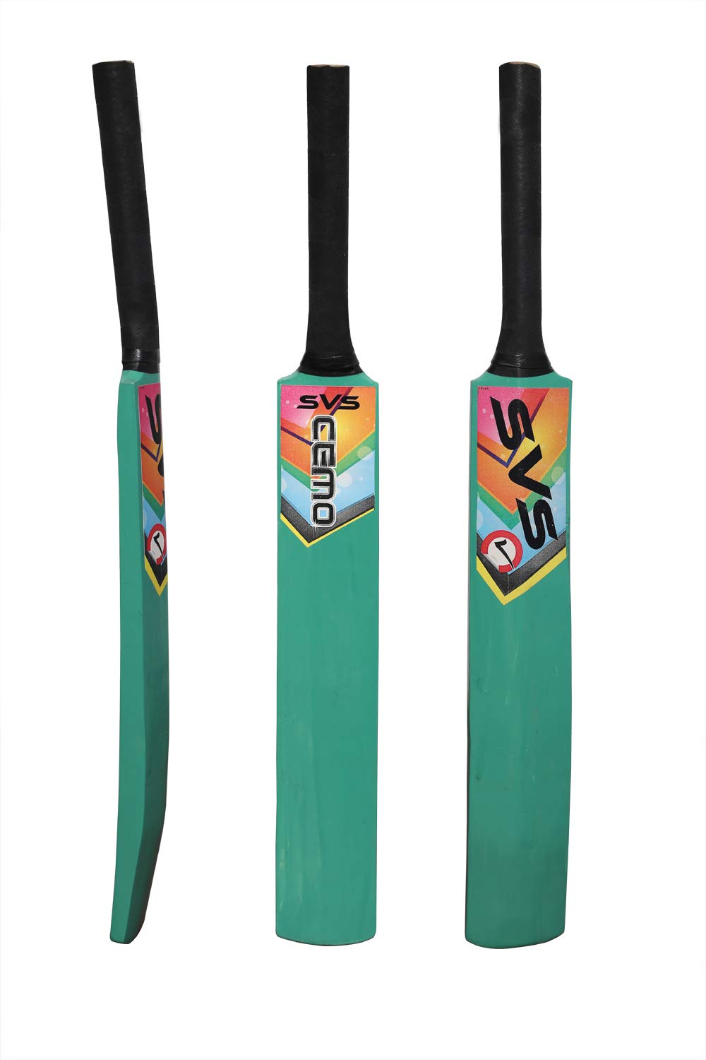 Cricket bat Poplar Willow Painted Junior for Kids Children Bat No. 1