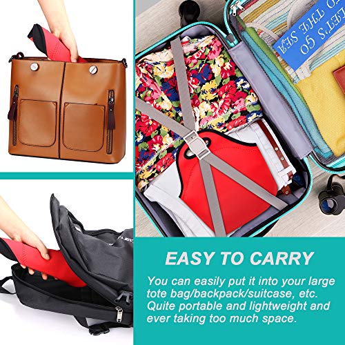 Neoprene Lunch Bags Insulated Lunch Tote Bags For Women Washable Lunch Container Box For Work Picnic Lightweight Meal Prep Bags For Men Women (Red) #TOP6