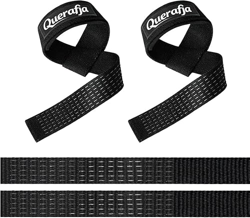 Correas de muñeca de levantamiento para gimnasio, entrenamiento de fuerza en casa, peso muerto y movimientos de tracción, correa de levantamiento de