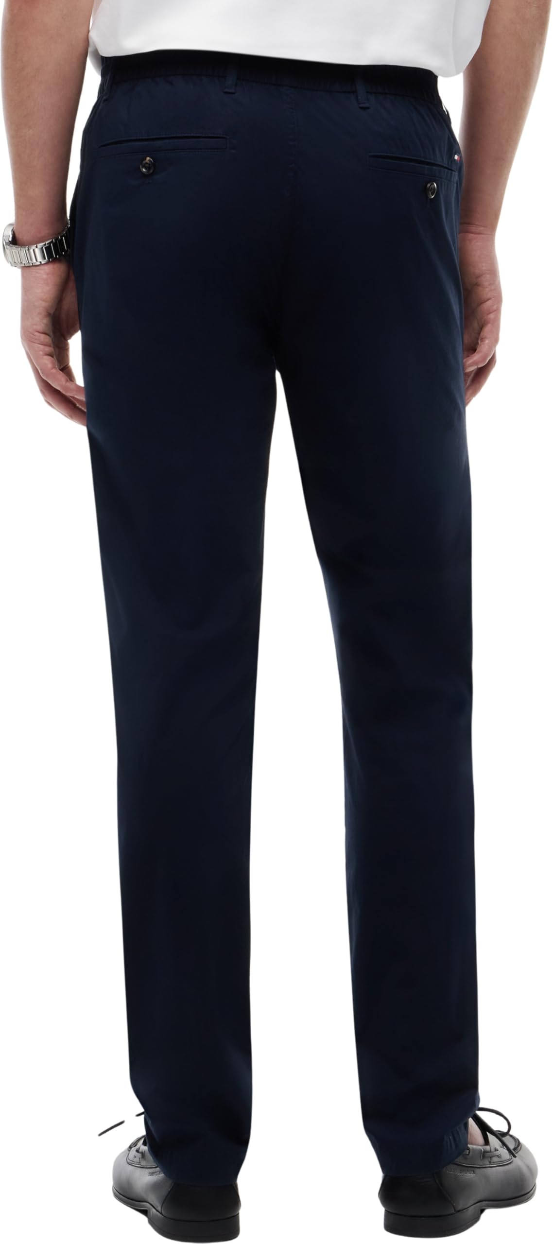 Tommy Hilfiger - Harlem Half Elast Poplin Mw0mw42341, Pantaloni Chino Uomo