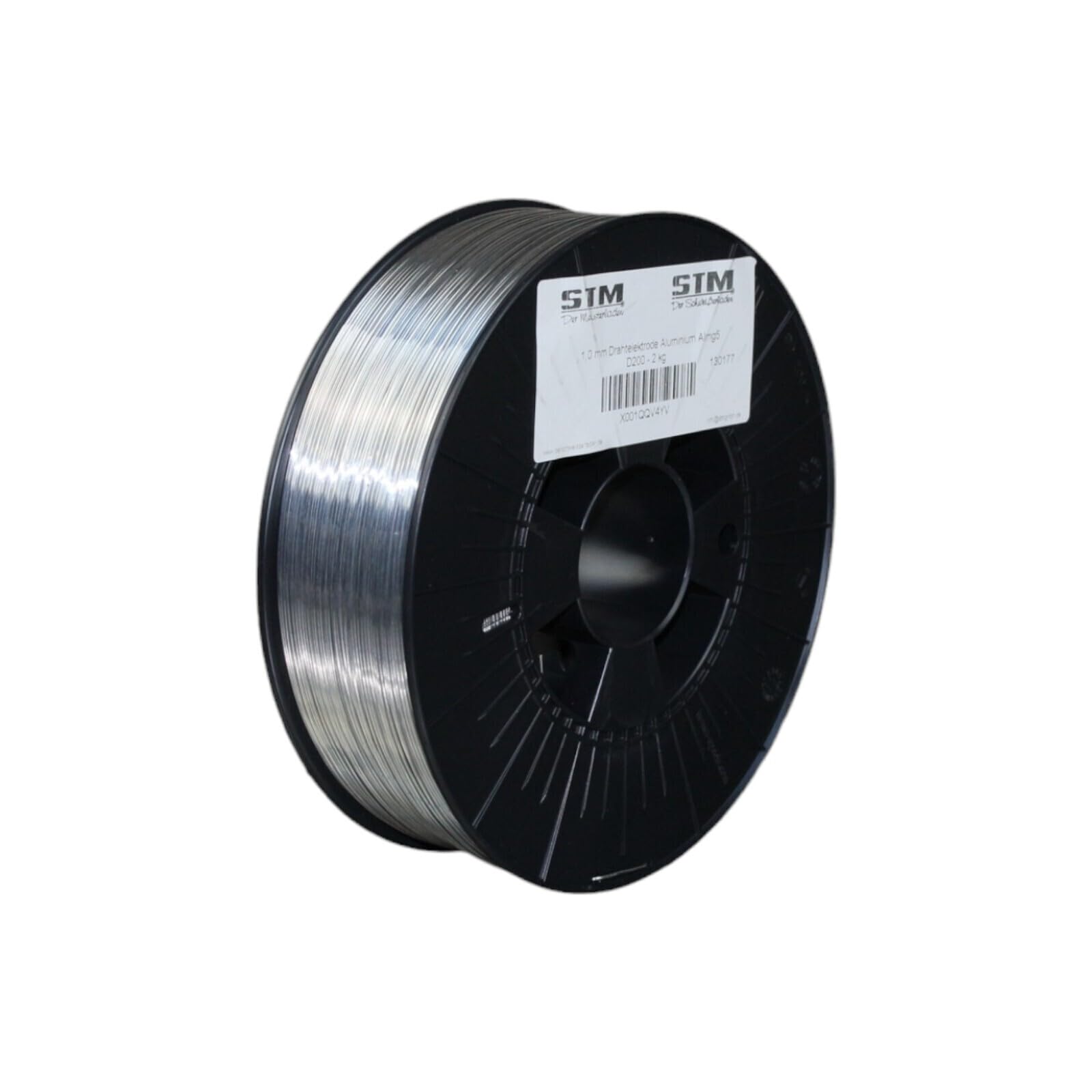 Alambre de soldadura de aluminio 3.3556 AlMg5 MIG bobina 5356 soldadura MIG Ø1,0 D200 2 kg