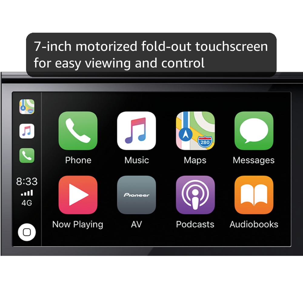 Amazon.com: Pioneer AVH-3500NEX 1-Din 7-Inch Flip Out AV Receiver