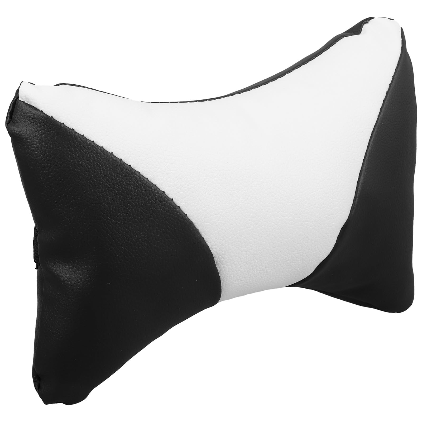 NUOBESTY Cojín para Reposacabezas de Silla Soporte Cervical Ergonómico, Almohada Cuello de Oficina en Color Negro, Diseño Cómodo para Sillas de Coche y Trabajo