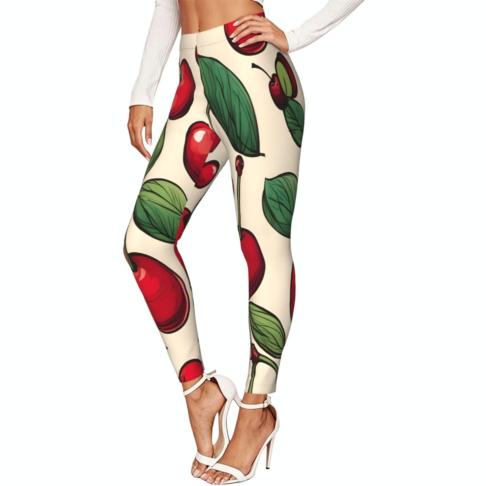 Leggings elásticos mallas de entrenamiento mujer no se transparentan 8
