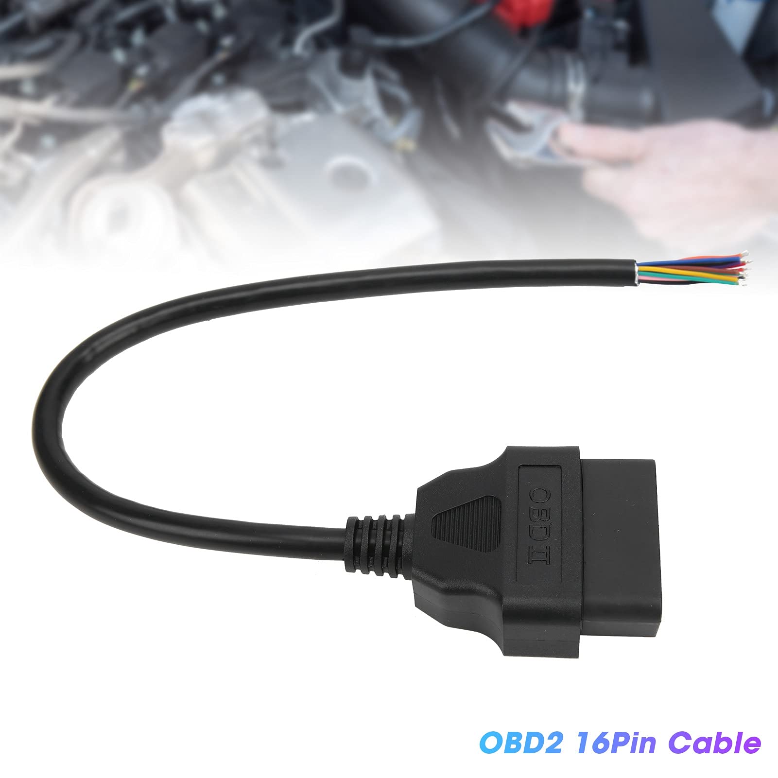 Cavo Prolunga OBD2 Maschio-Femmina 16 Pin | 30 Cm | Adattatore Per Strumenti Diagnostici ELM327 | ABS - 5