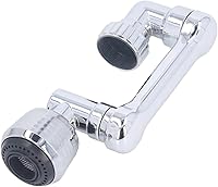Vista 3 de Extensor de grifo para lavabo de baño con 3 puertos ABS accesorio para lavado facial