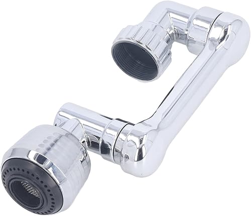 Miniatura 3 de Extensor de grifo giratorio de 1080 grados, extensor de filtro de fregadero de ABS para lavabo de baño, accesorio de lavado facial con 3 puertos,